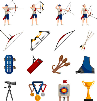弓箭射擊運動項目道具與器材設(shè)計大全